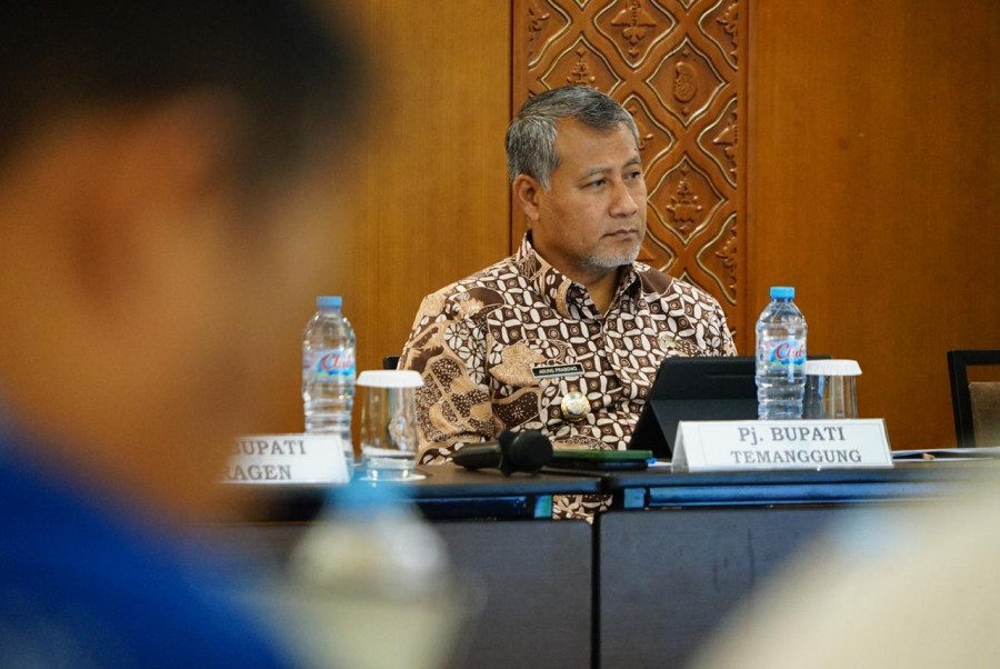 Rakor Bersama Kementerian ATR/BPN, Pj. Bupati Berharap RDTR Kota Temanggung Segera Disetujui