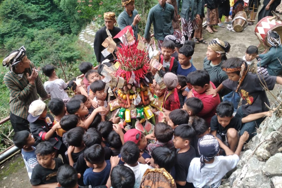 Wujud Syukur pada Tuhan, Petani Lereng Sumbing Gelar Nyadran Lepen