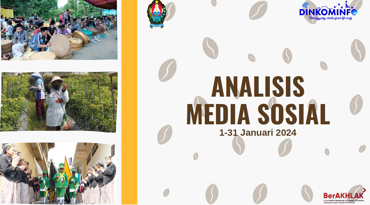 Analisis Media Sosial Akun OPD di Pemkab Temanggung Periode tanggal 1 - 31 Januari 2024